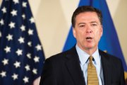 FBI Director James Comey takes no questions from reporters after issuing his statement Tuesday on the bureau’s yearlong probe into former Secretary of State Hillary Clinton’s private email server.