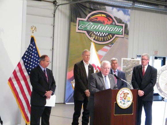 IDOT commits $21 million, CenterPoint to build and operate tolled bridge to relieve truck traffic congestion. IDOT commits $21 million, CenterPoint to build and operate tolled bridge to relieve truck traffic congestion.