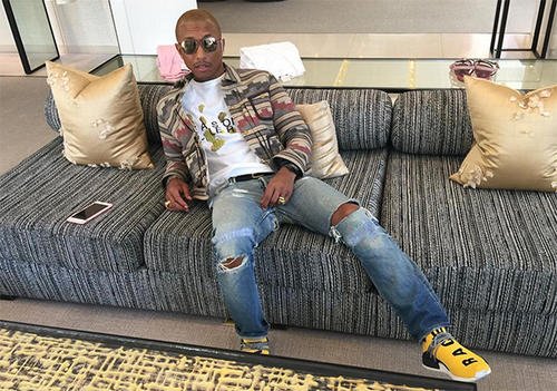 Photos of Pharrell Williams Wearing Chanel – WWD