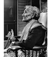 This 1950 photo of an elderly woman only known as Mrs. Jefferson is among the 42 photographs in the exhibit, “Gordon Parks: Back to Fort Scott,” which is opening at the Virginia Museum of Fine Arts.