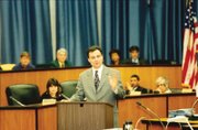 Mayor Kaine delivers State of City Address in 1999