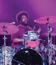 The Roots, with percussionist Questlove, were among the headliners.