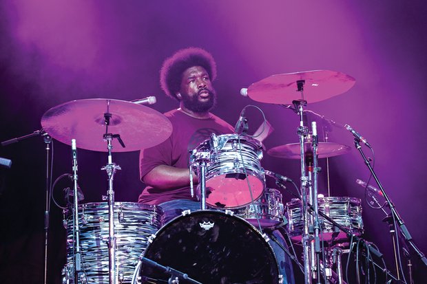 The Roots, with percussionist Questlove, were among the headliners.