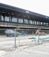 Cityscape // Renovations continue on the 100,000-square-foot train shed at the rear of the Main Street Station in Downtown. The $50 million project will create a lighted, glass-walled space for retail shops and possibly a welcome center. It is expected to be completed in seven to eight months. This is the third phase of the train station project that was started in the late 1990s. In 2003, about $40 million was used to restore and reopen the historic train station, with its clock tower, built in 1901 and which is now a U.S. National Historic Landmark. The federal and state governments also have provided about $85.4 million toward the total project, with the city pitching in $4.6 million. Officials have said the station is to be a transit hub for rail and bus operations.