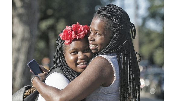 At 7:35 a.m. Tuesday, sixth-grader Ayanna Street and her mother, Yakysha Langhorne, stood excitedly outside Westover Hills Elementary School waiting ...