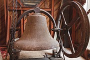 The bell from historic First Baptist Church of Williamsburg, which was sent to Washington last week, will ring during the dedication Saturday of the National Museum of African American Culture and History.