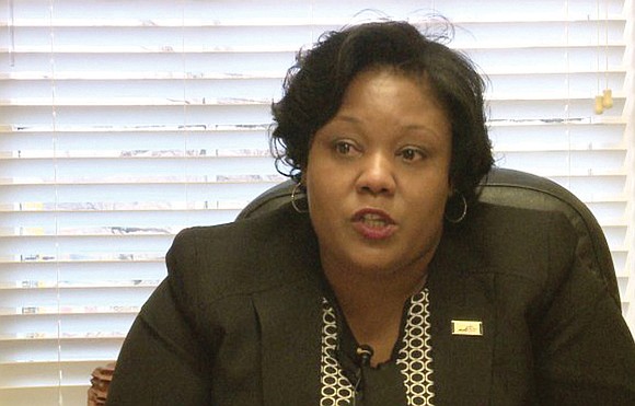 Dironna Moore Belton is counting on a flood of money pouring into Petersburg’s treasury in coming days from residents paying ...