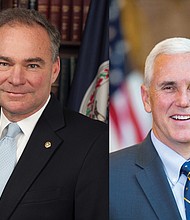 Sen. Kaine, Mr. Pence