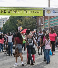 Fun on 2nd Street // Thousands of people enjoyed music, food and fun during the 28th Annual 2nd Street Festival in Jackson Ward last weekend. Streets were blocked off to accommodate the stages, where a variety of musical acts and entertainers performed to appreciative crowds on Oct. 1 and 2.