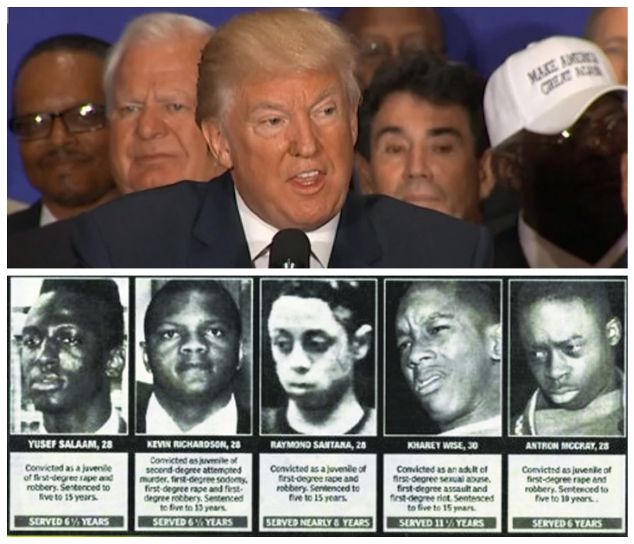 Reality Check: Donald Trump and the Central Park 5 | New York Amsterdam  News: The new Black view