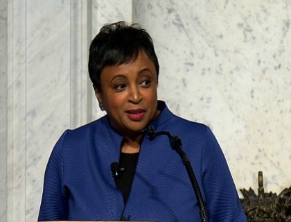 Dr. Carla Hayden made history in September when she was sworn in as the first African-American and female librarian of ... Dr. Carla Hayden made history in September when she was sworn in as the first African-American and female librarian of ...