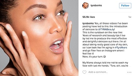 tyra banks skin care