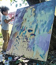 The Manchester neighborhood poured on the charm Saturday at the Manchester Manifestival. Organizers hope the event, fea- turing art, performers, health screenings, yoga, food trucks and vendors, will become an annual event in South Side.