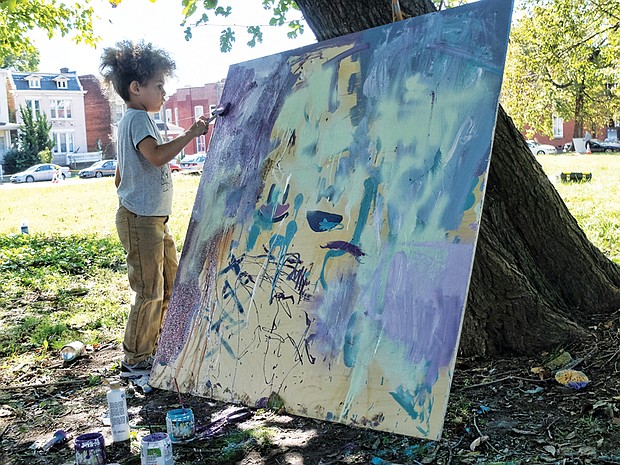 The Manchester neighborhood poured on the charm Saturday at the Manchester Manifestival. Organizers hope the event, fea- turing art, performers, health screenings, yoga, food trucks and vendors, will become an annual event in South Side.