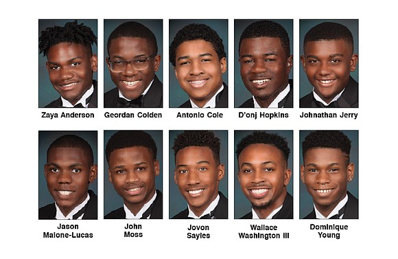 Ten young men were presented at the 22nd Annual PROC Beautillion on Saturday, Nov. 19, at the Greater Richmond Convention ...