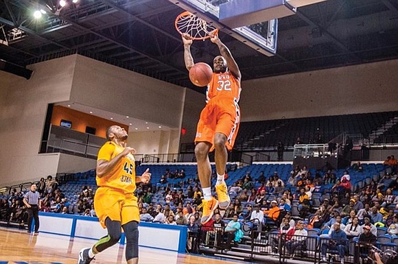 If any element was missing from last season’s Virginia State University basketball success, it was a dominant, under-the-basket post player.
