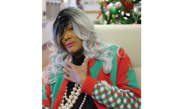 
Earl Fleming, 63, sits in front of the Christmas tree at VCU Medical Center’s cardiac unit on Tuesday, just 19 days after receiving a heart and kidney transplant. “I feel that what is meant for me is meant for me. I try to give the best I can give wherever I am,” he said.
