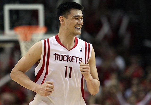 WATCH: Houston Rockets Retire Yao Ming's No. 11 Jersey – That's
