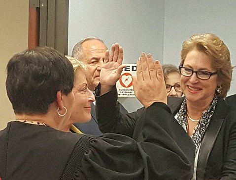 Kim Ogg was sworn in a private ceremony