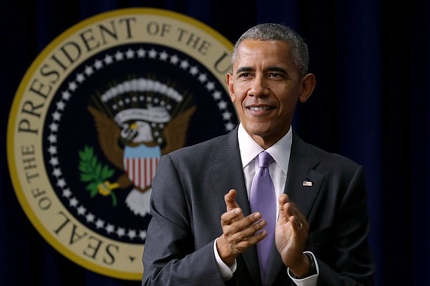 U.S. President Barack Obama delivers remarks before signing the 21st Century Cures Act into law at the Eisenhower Executive Office Building December 13, 2016 in Washington, DC. (Chip Somodevilla—Getty Images)
