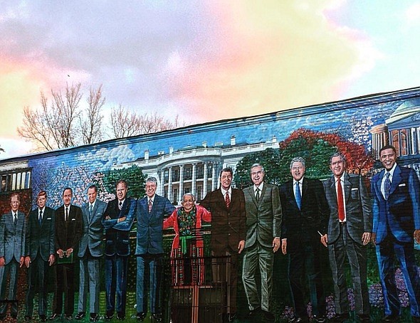 Mama Ayesha’s in Washington D.C. Presidential Mural
