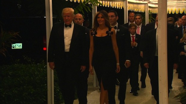 President-Elect Donald Trump with family