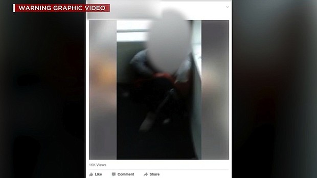 	A young woman who broadcast the beating of a man on Facebook Live has been arrested with three others in connection with the gruesome attack, Chicago Police said Wednesday, January 4, 2017.