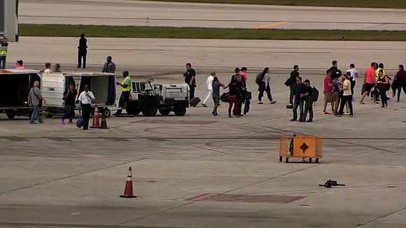 Five people were shot dead and eight wounded in the baggage claim area at Fort Lauderdale's airport, and law enforcement ... Five people were shot dead and eight wounded in the baggage claim area at Fort Lauderdale's airport, and law enforcement ...