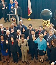 Elected Harris County officials swearing-in