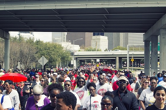 AIDS Foundation Houston (AFH) hosts the 28th annual AIDS Walk Houston on Sunday, March 5, 2017, at Sam Houston Park …
