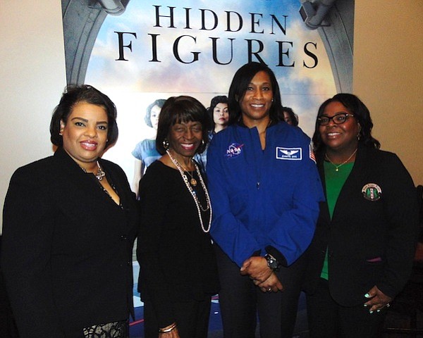 Cindy George, Dr. Polly Sparks Turner, Dr. Jeanette Epps, and Macrersia Alibaruho/ photo credit Facebook