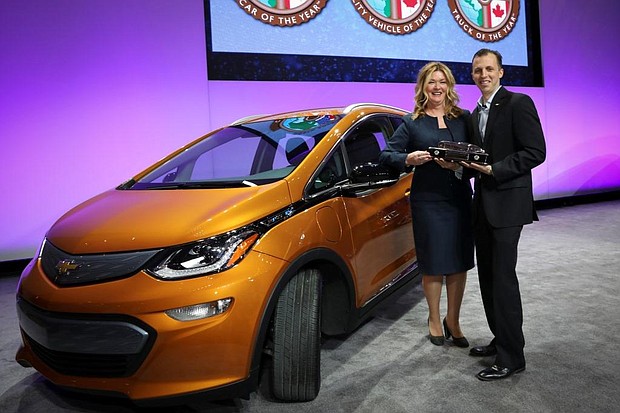 Chevrolet Bolt Named 2017 North American Car Vehicle of the Year