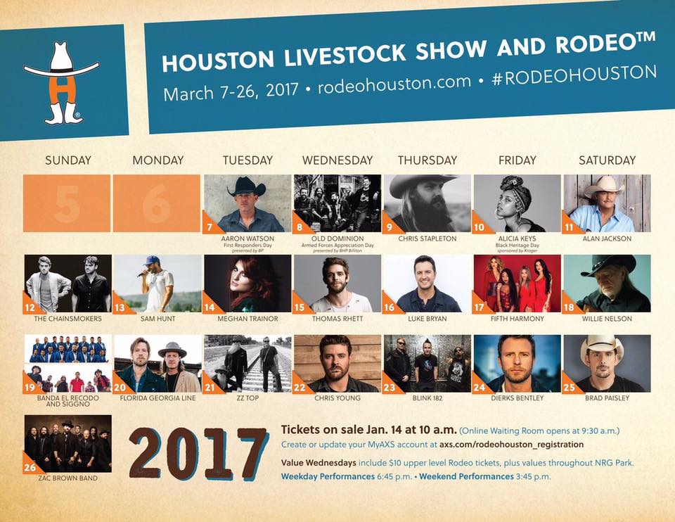 RodeoHouston 11 to the Rotating Stage in 2017