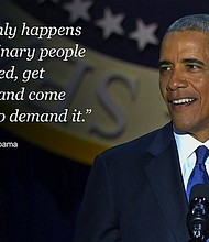 President Obama makes his final presidential speech to the nation on January 10, 2017 in Chicago, Illinois.