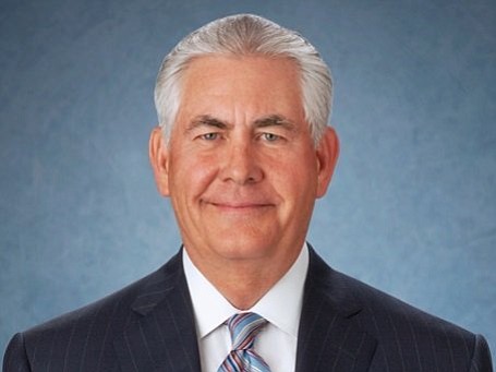 Trump's secretary of state nominee, Rex Tillerson