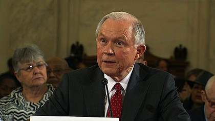 Sen. Jeff Sessions began the defense of his nomination for Donald Trump's attorney general on Tuesday, January 10, 2017 by emphasizing a theme of enforcing law and order and strongly pushed back against allegations of racism in his long career.