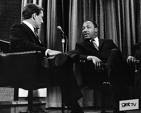  Martin Luther King, Jr. being interviewed on The Merv Griffin Show 