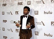 Donald Glover gets Best Actor in a TV Comedy Series and Best Comedy Series awards for “Atlanta.”