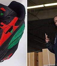 Founders of SneakersCustom.com processing orders from their warehouse in Atlanta