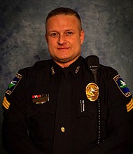 Little Elm Police Detective Jerry Walker died from injuries sustained in a fire fight with an armed man barricaded inside a residence, Little Elm Police Chief Rodney Harrison said at a press conference Tuesday night.