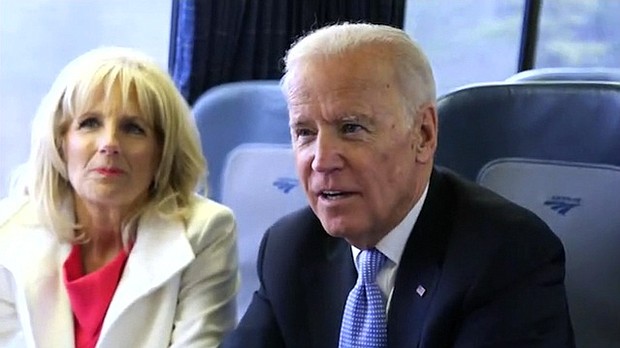 CNN rode the rails with former Vice President Joe Biden as he took the train from Washington to Wilmington, Delaware, following President Donald Trump's inauguration. Biden rode with his wife, Jill.