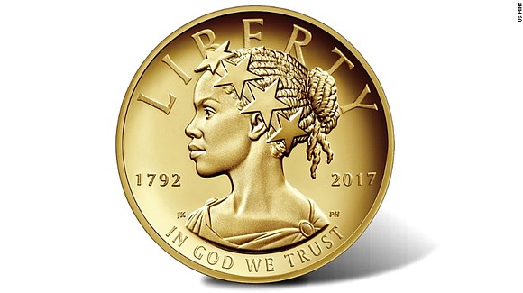 A new commemorative coin from the U.S. Mint and Treasury features a fresh depiction of Lady Liberty