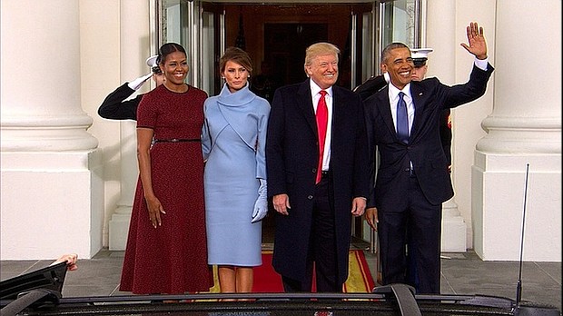 The Obamas and the Trumps 