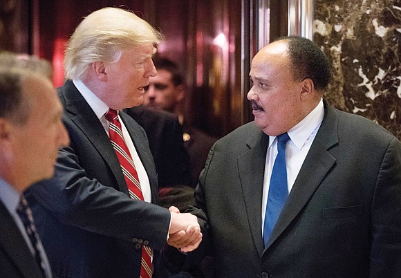 President-elect Donald Trump’s political photo op with Martin Luther King III on Monday spread a distorted image around the globe ...