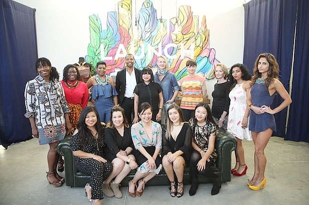  Sydney Dao and designers/photo cred-Quy Tran