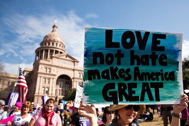 Women's March in Austin,TX/Callie Richmond
