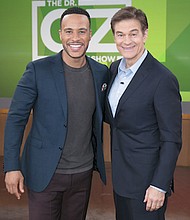 DeVon Franklin with Dr. Oz
