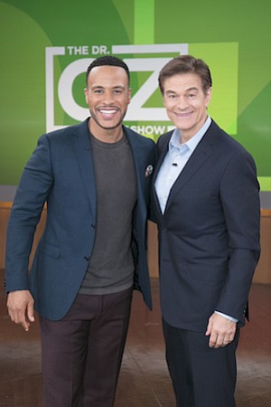 DeVon Franklin with Dr. Oz
