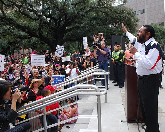 On Saturday, January 21, 2017, Congressman Al Green (TX-9) was proud to join the Houston Women’s March to support patriotic …