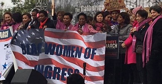 Congresswoman Sheila Jackson Lee participates In Women’s March on Washington